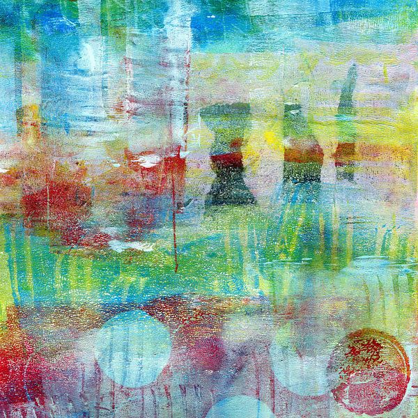 Circles and other abstract shapes by Claudia Gründler