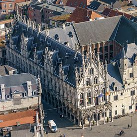 Het stadhuis van Mechelen. van Jaap van den Berg