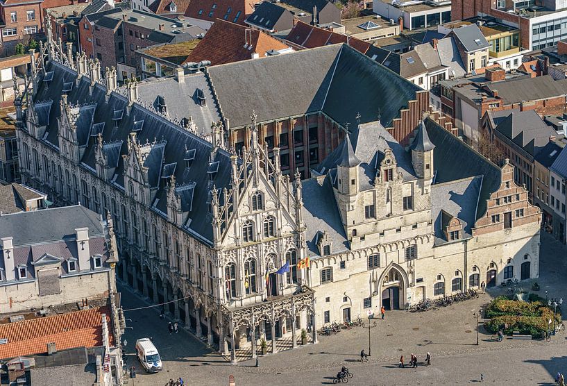Mechelen city hall. by Jaap van den Berg