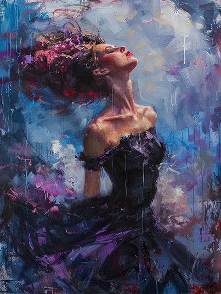 Woman | Silent Scream by Abstract Painting
