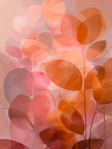 Dreamy Leaves in Warm Tones