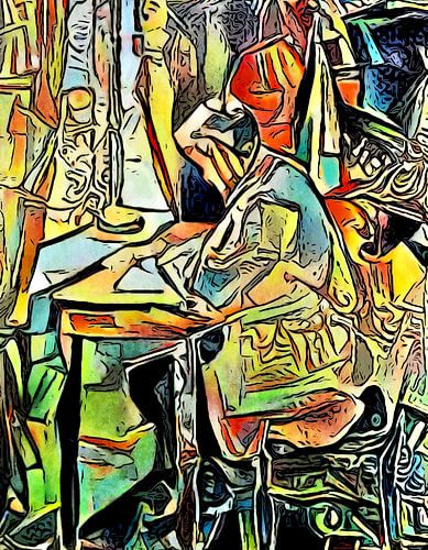 Andreas at the window