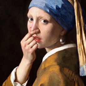 Meisje met de Parel - the Stinky Smelly Edition sur Marja van den Hurk
