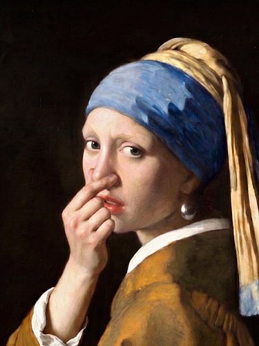 Meisje met de Parel - the Stinky Smelly Edition by Marja van den Hurk