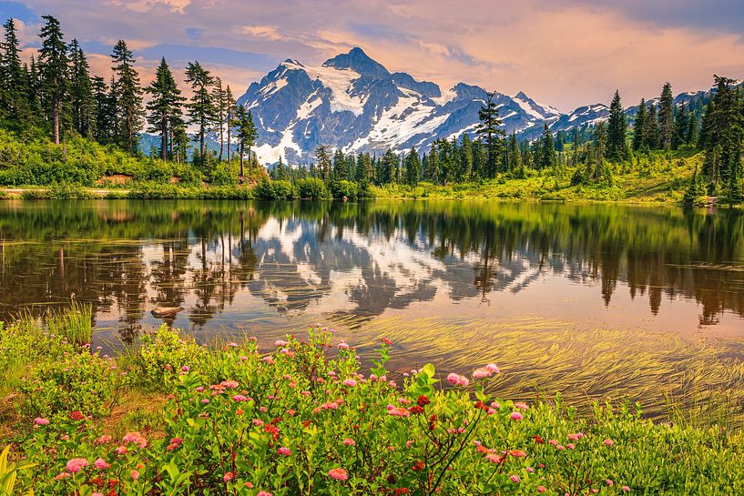 Mount Shuksan, Washington State, United States by Henk Meijer Photography