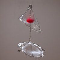 Virtuelle Kunst der Hochgeschwindigkeits-Wassertropfenfotografie