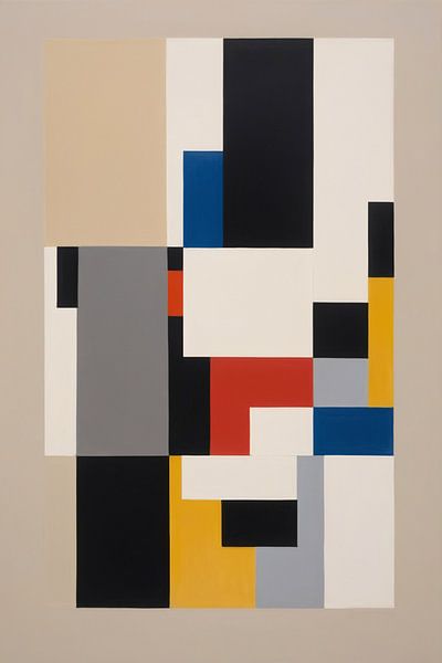 Bauhaus colour game by Art & Soul Creations
