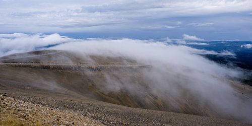 Panorama Nebel am Mont Ventoux