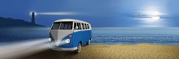 Blue beach Bus