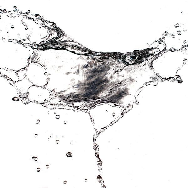 L'eau vole dans l'air par Andreas Hackl