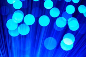 Fiber optics technology concept