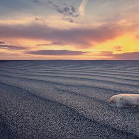 Sfeervolle foto van een schelp op het strand by Edwin van Wijk