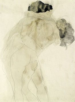 Auguste Rodin,Twee omarmende figuren