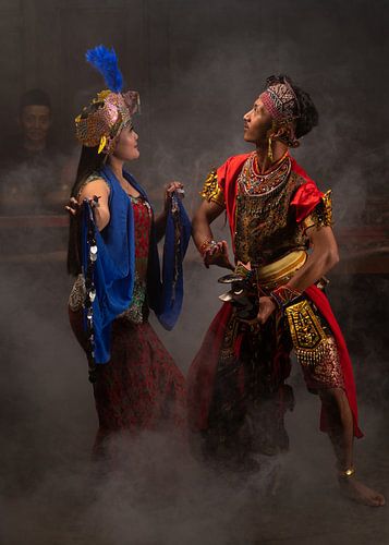 Traditionele dans van Wonosobo