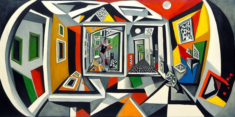 Pierette's Dance with Escher by Arjen Roos