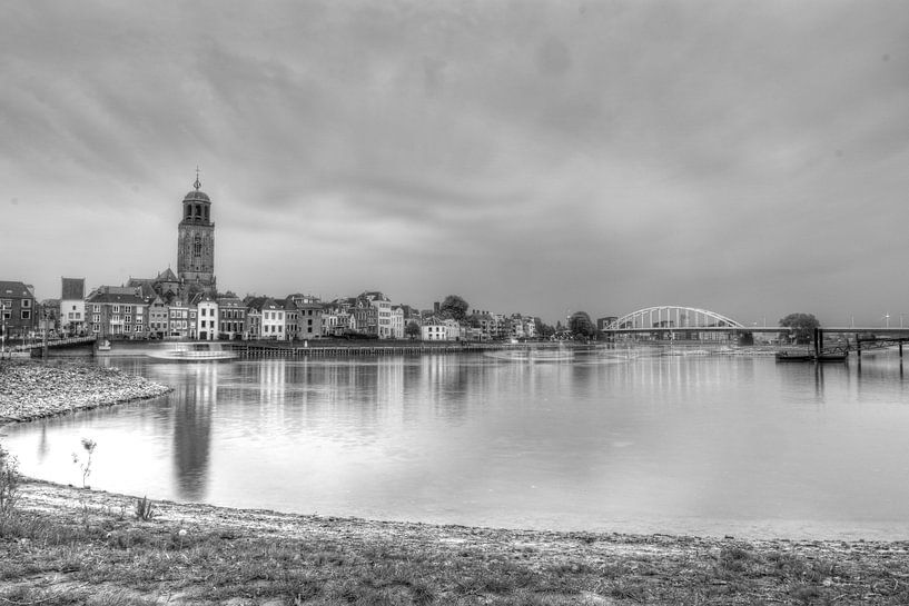 Deventer Skyline Z/W van Daan Obdeijn