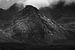 Black Cuillin Mountains, Isle of Skye, from Glen Etive van Mark van Hattem