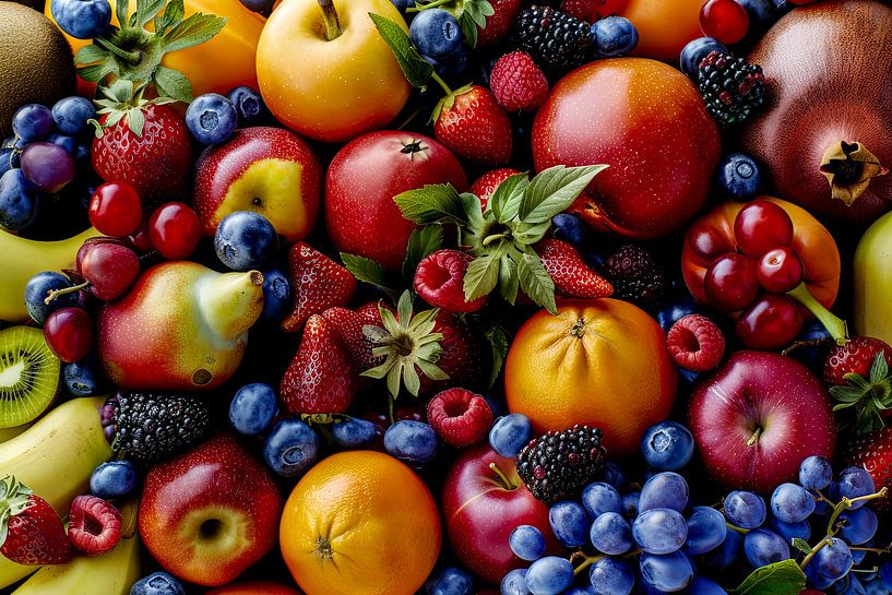 digitaal fruit van Egon Zitter