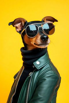 Manchester Terrier van Poster Art Shop