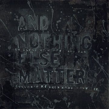 Nothing Else Matters - Top 2000 Nr. 9