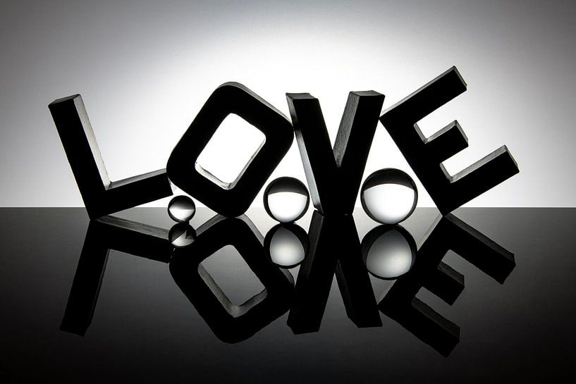 LOVE letters by Gerhard de Wit