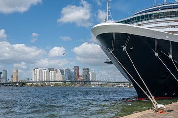 Rotterdam Kop van Zuid cruise ship Zuiderdam by Kok and Kok