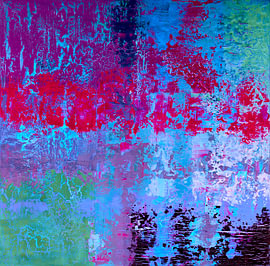 Neon Magenta City von shari-art