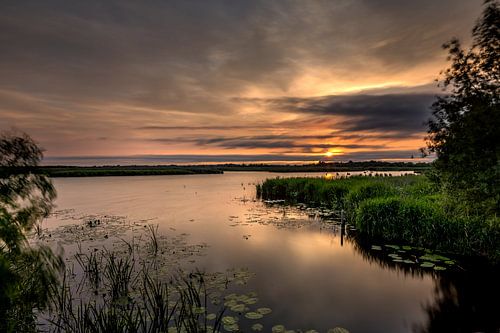 Sunset in the Onlanden