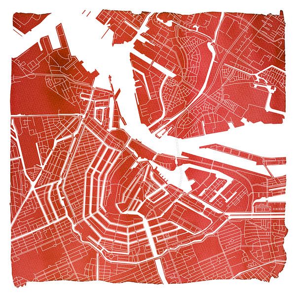 Zeep Sandalen convergentie Amsterdam Centrum en Noord | Stadskaart Rood | Vierkant met Witte kader van Wereldkaarten.Shop op canvas, behang en meer Zeep Sandalen convergentie Amsterdam Centrum en Noord | Stadskaart Rood | Vierkant met Witte kader van Wereldkaarten.Shop op canvas, behang en meer