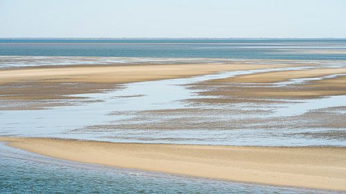 Abstraction sur la mer des Wadden sur Greetje van Son