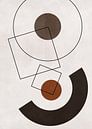 Geometrische Kunst Met Abstracte Vormen van Diana van Tankeren thumbnail