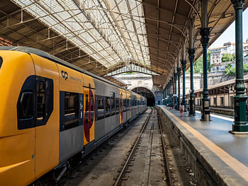 Waiting for the next train