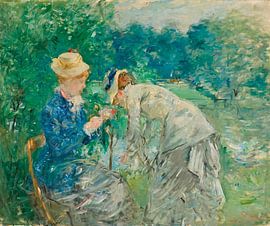 Im Bois de Boulogne, Berthe Morisot