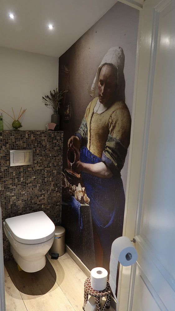 Dienstmagd mit Milchkrug - Vermeer gemälde 