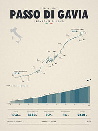Passo di Gavia – Rad-Anstieg von Sidney van den Boogaard