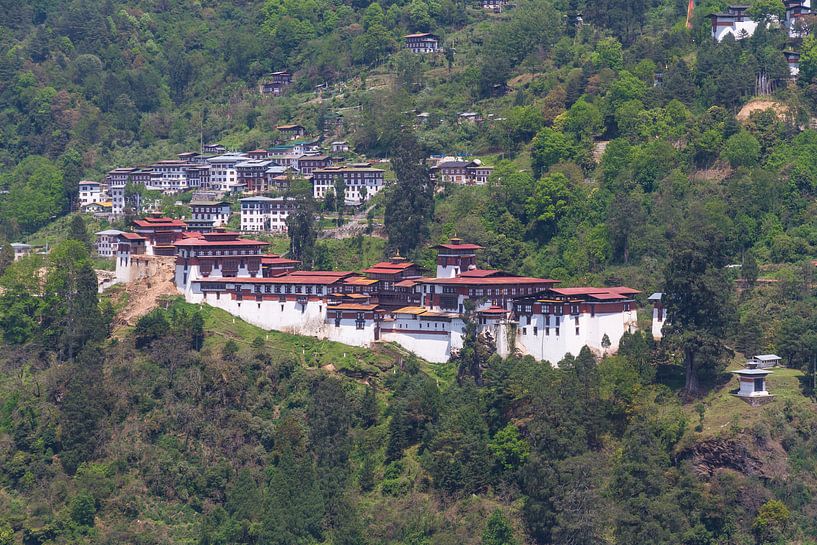 Trongsa Dzong von Erwin Blekkenhorst