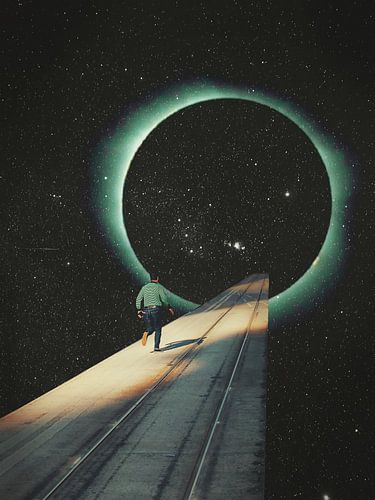 S'échapper dans le vide sur Frank Moth