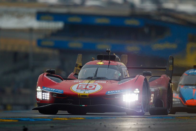 Ferrari in Le Mans von Rick Kiewiet