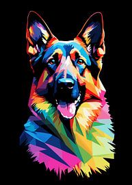 Berger allemand Pop Art