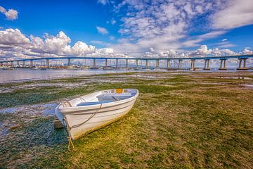 Een rubberboot in Coronado van Joseph S Giacalone Photography