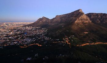 Kapstadt am Abend Landschaft
