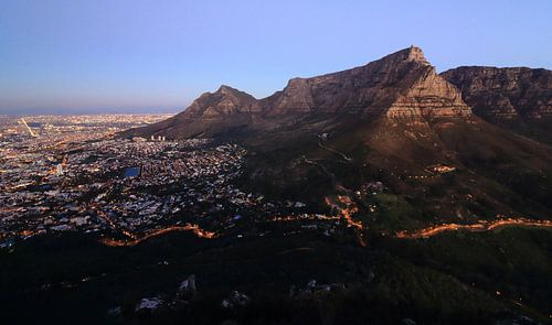 Kapstadt am Abend Landschaft