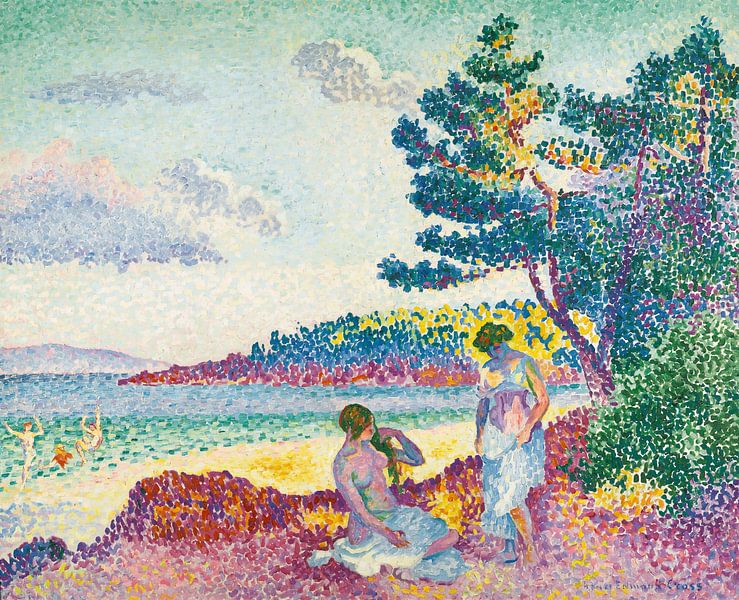 Bathers, Henri-Edmond Cross by Masterful Masters