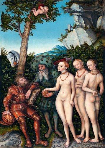 Lucas Cranach der Ältere – Das Urteil des Paris (1530)