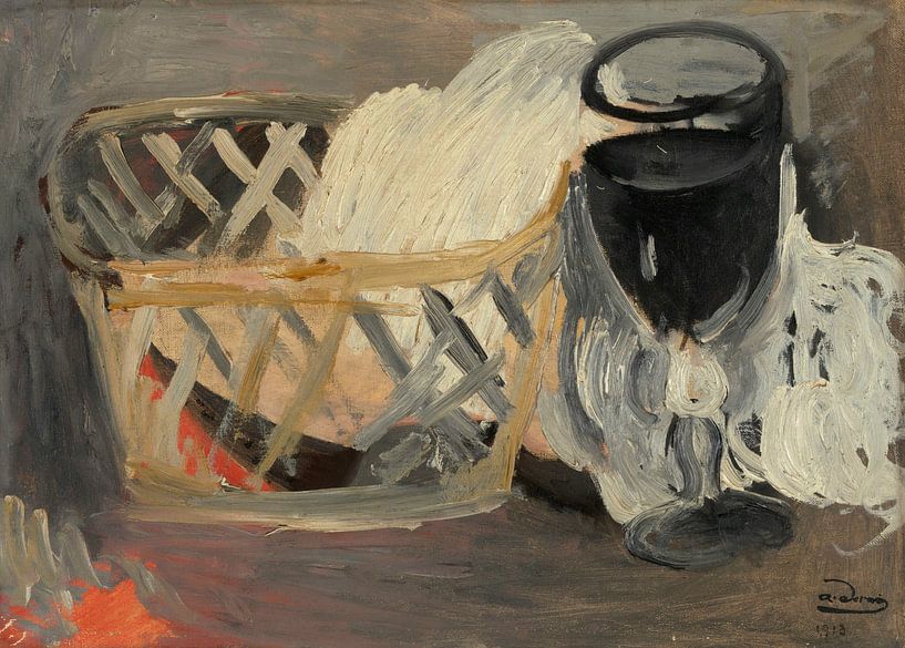 Andre Derain,Schwarzes Glas von finemasterpiece