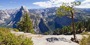 YOSEMITE VALLEY Panorama van Melanie Viola