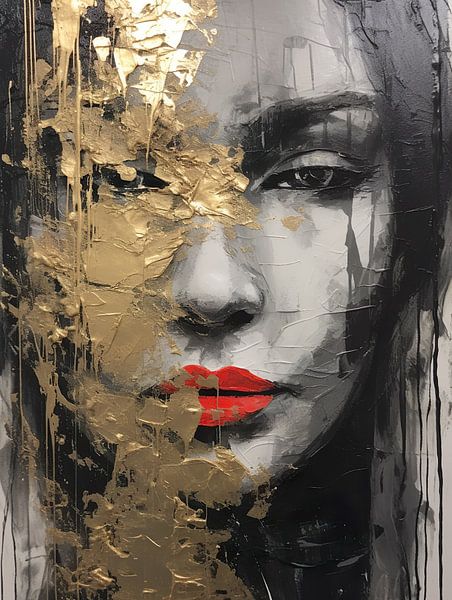 Red Lips, Golden Soul by EVA-01