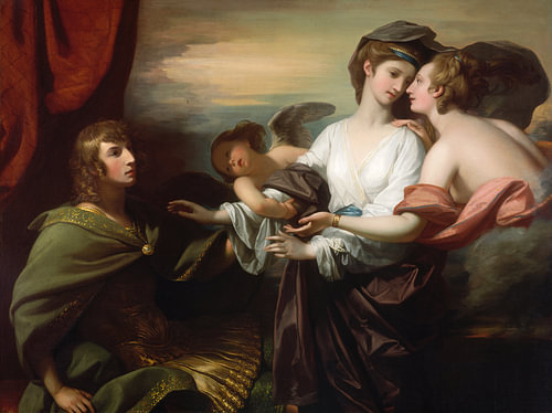 Benjamin West – „Helen wird nach Paris gebracht“ – 1776, mythologisches Gemälde
