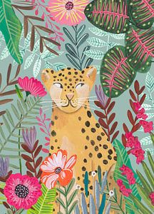 Leopard im Dschungel