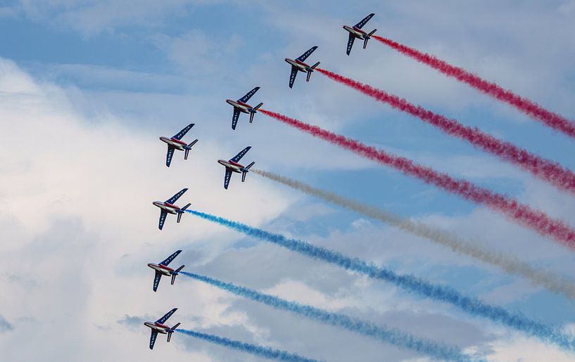 Patrouille Acrobatique de France 2024. by Jaap van den Berg